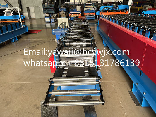 C เครื่องปั้นม้วน Purlin กับการสลับง่าย