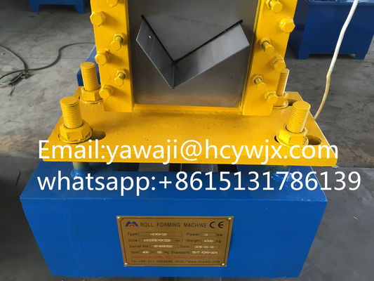 U Channel Roll Forming Machine / เครื่องปั้นม้วน