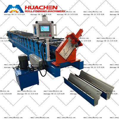 เครื่องขึ้นรูปม้วนรางน้ำควบคุม Panasonic PLC สำหรับขาย