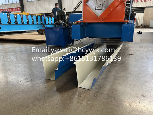 เครื่องขึ้นรูปม้วนรางน้ำควบคุม Panasonic PLC สำหรับขาย