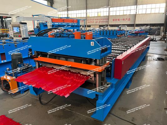 เครื่องปรับปรุงแผ่นผนังหลังคาผนังโลหะ