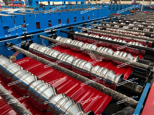 เครื่องปรับปรุงแผ่นผนังหลังคาผนังโลหะ