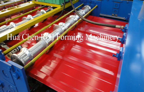 IBR Trapezoidal Roof Glazed Tile Roll Forming Machine Sheet Metal Forming Equipment