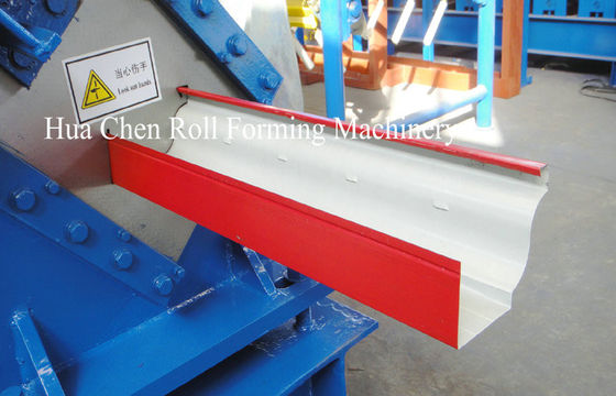 The Ghana style rain gutter roll forming machine cold roll forming machine