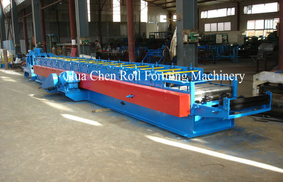 High Speed Automatic C Purlin Roll Forming Machine , 13 Row Purlin Making Machine