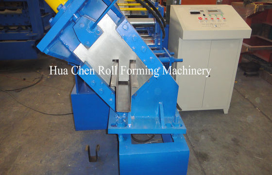 Cr12 Steel Rollers Cold Roll Forming Machine , U Shape Purlin Roll Forming Equipment