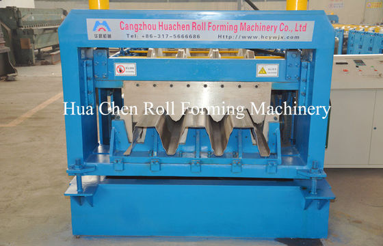 1.2mm Thickness 28T Weight Metal Deck Roll Forming Machine with 1 Year Warranty for Floor Deck Production