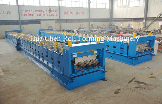 1.2mm Thickness 28T Weight Metal Deck Roll Forming Machine with 1 Year Warranty for Floor Deck Production