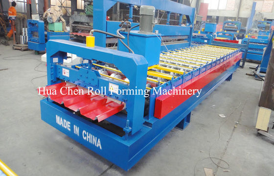 Hydraulic Cutting 17 Stations Roofing Roll Forming Machine High Grade 45# Steel