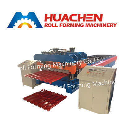 สินค้าระดับสูง ผลิตเหล็กกระปุกแผ่นหลังคาเหล็ก IBR ผนังหลังคาการสร้าง roller press