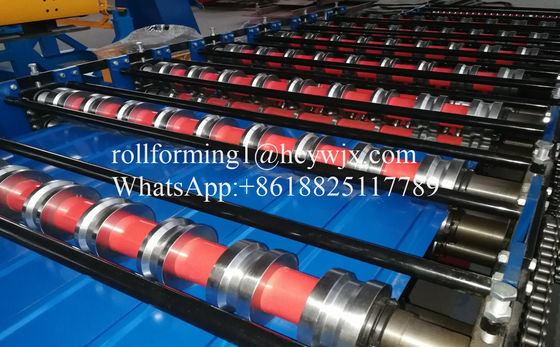 เครื่องขึ้นรูปม้วน IBR หลังคาสองชั้น TR18 TR26