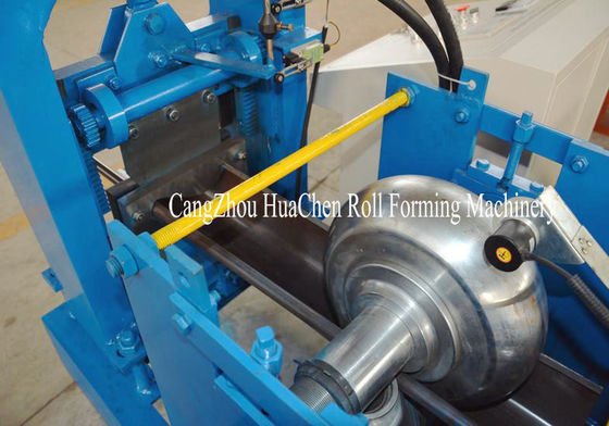 Plated chrome Gutter Roll Forming Machine For Metal Galvanized Steel Panel