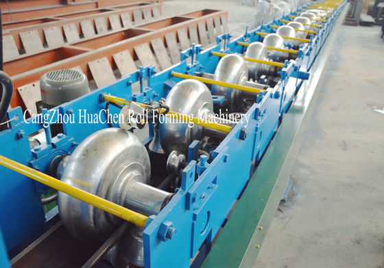 Rain water System Gutter Roll Forming Machine Making Semi-circle Shape DX51