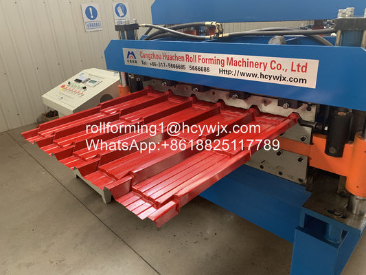 เครื่องขึ้นรูปม้วนสองชั้นโปรไฟล์โซ่ขับของไดรฟ์