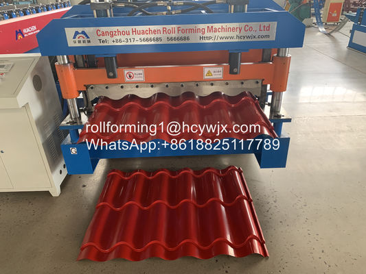 2m / นาทีการควบคุม PLC โบราณกระเบื้องเคลือบม้วนขึ้นรูปเครื่อง