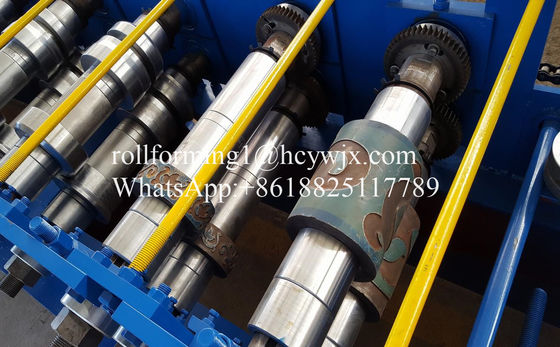 กรอบหน้าต่างโลหะ PLC 0.8mm เครื่องทำกรอบประตูเหล็ก