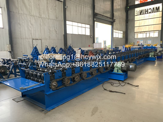 แผ่นผนังโลหะ / เครื่องขึ้นรูปม้วนดาดฟ้าโลหะ