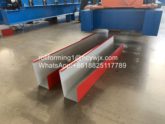 Canoa Pachuca Rain 20 แถวเครื่องขึ้นรูปรางน้ำ 0.6 มม