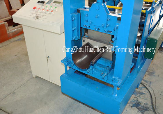 3 Phase Rain Gutter Sheet Forming Machine for Industrial 380v 50Hz