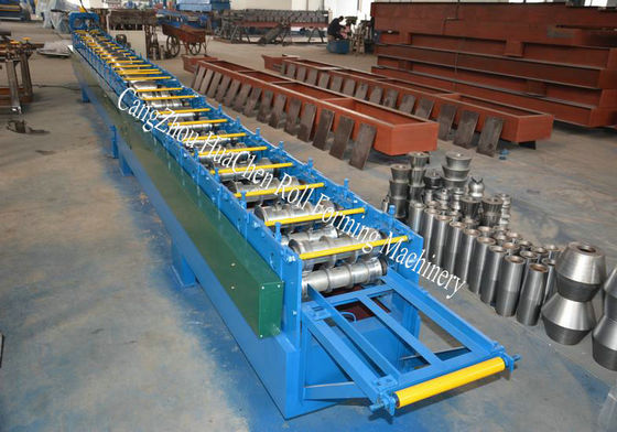 3 Phase Rain Gutter Sheet Forming Machine for Industrial 380v 50Hz